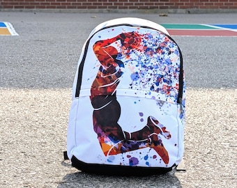 Basketball Backpack - Basketball Gifts for Sports Lovers, Kids, School, Sports Backpack for Basketball Lover &quot;Kings&quot; by Duntalk