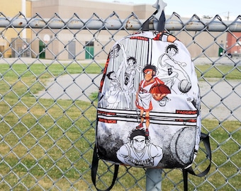 Basketball Backpack - Basketball Gift for Basketball Lover, Teen Boy for Sports Lovers - Kids, School Sports Backpack "Anime" by Duntalk