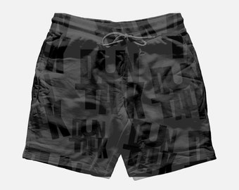 5" Inch Mid-Length Shorts -Athletic Shorts - Workout Shorts - Track Training Shorts - Great Basketball Gift "Phantom" by Duntalk