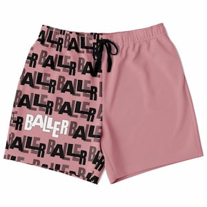 Basketball 5&#39; Mid Premium Shorts -Duntalk &quot;Baller&quot; Athletic, Running, Workout Shorts Great for Gym, Training or Casual Wear, Sportswear Gift