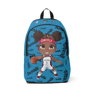 Sac à dos de basket-ball pour enfants - Cartable de sport personnalisé - Cadeau de basket-ball pour les amateurs de sport, les enfants, les garçons et les filles « I Got Next » par Duntalk