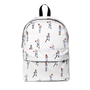 Girl&#39;s Basketball Backpack - Basketball Gifts for Sports Kids, School, Sports Backpack for Basketball Lover &quot;You Got Game&quot; by Duntalk