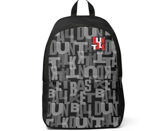 Basketball Backpack - Basketball Gifts for Sports Lovers, Kids, School, Sports Backpack for Basketball Lover "Court Vision" by Duntalk