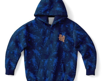 Felpa con cappuccio da basket per ragazzi / Felpa sportiva streetwear / Pullover stile campo per ragazzi e ragazze / Regalo sportivo / Shifted by DUTTALK