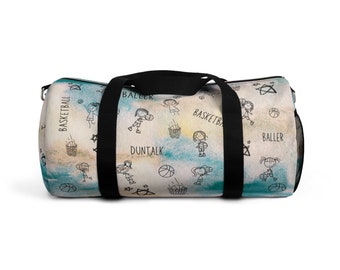 Duntalk "Doodle" Basketball Duffle Bag