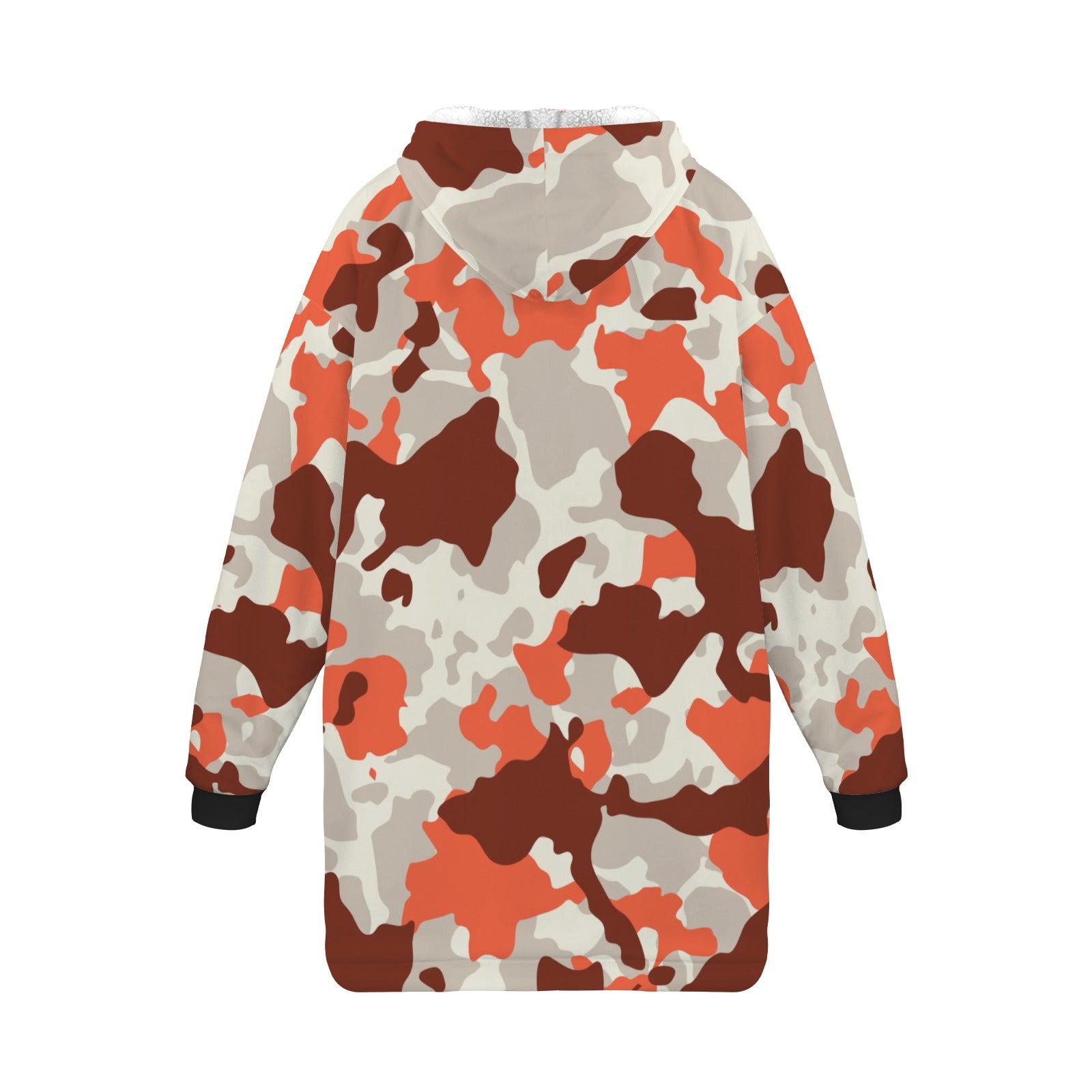 Discover Basketball Blanket Hoodie - Oversized Furry Wearable Blanket for Game Nights and Relaxation