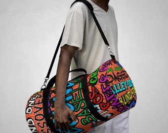 Duffle Bag Graffiti Basketball