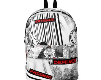 Mochila de Baloncesto Duntalk "Anime" Regalos de Baloncesto para Amantes del Deporte, Niños, Escuela, Mochila Deportiva