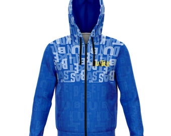 Basketball Custom Zip-Up Hoodie– Sporty Athletic Lightweight Jacket  Graphic Casual Unisex Sportswear Apparel 