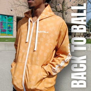 Adult Hoodie Jacket - Gift for Sports Inspired Gym Workout Jacket - Comfortable Casual Athleisure for Hoopers &quot;Differently&quot; by Duntalk