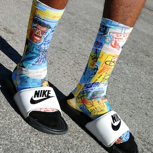 Basketball Socks -Fun Gift for Basketball Mom, Dad, Elite Players, Coach or as Basketball Team Gift &quot;Hoop Dreams&quot; by Duntalk