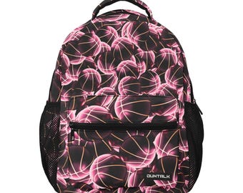Basketball Bag - Child Basketball Gifts for Sports Lovers, Kids, School, Sports Backpack for Basketball Lover "Basketball" by Duntalk