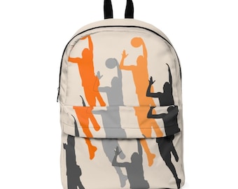 Basketball Backpack Duntalk "BodyA-Man" Basketball Gifts for Sports Lovers, Kids, School, Sports Backpack for Basketball Lover