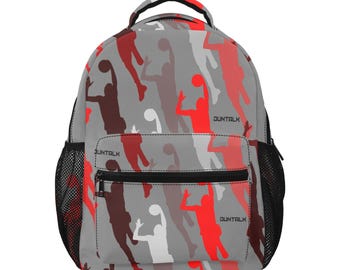 Basketball Bag - Child Basketball Gifts for Youth in Sports , Kids, School, Sports Backpack "Head Top" by Duntalk