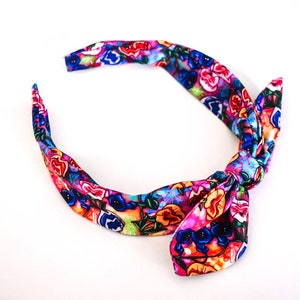 Golden afternoon , alice , alice headband , flowers , Y2K , hard headband , top knot headband , twist headband