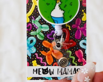 Retractable badge reel , name badge , id holder , teacher , teachers aid , nursing student , nurse , healthcare , funny , pop culture, fun