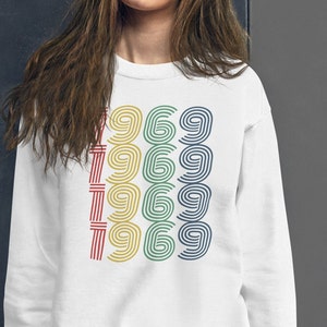 1969 Birthday Sweatshirt 1969 Sweatshirt Retro Sweatshirt 54 Birthday Gift 1969 Birthday Gift For Him Gift For Her Vintage 1969 Shirt