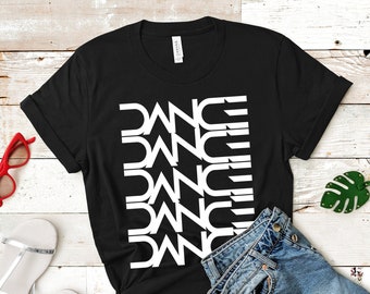 Dansare T-shirt Party Lover T-shirt Dansare Rave Festival EDM T-shirt
