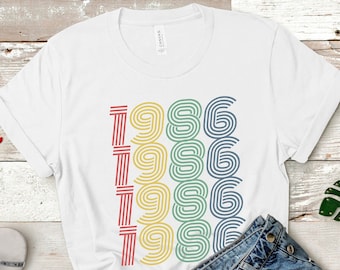 1986 Birthday T-Shirt 1986 TShirt Retro Shirt 38th Birthday Gift 1986 Birthday Custom Gift For Him Gift For Her Vintage 1986 Shirt 1986 Tee
