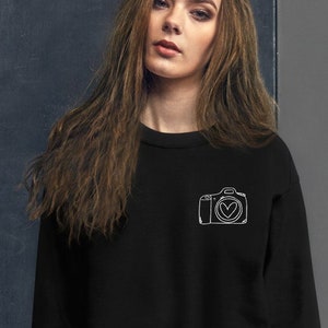 Custom Name Love Photography Sweatshirt Photographer Sweatshirt Camera Shirt Photographer Gift Photography Hoodie Sweatshirt Camera Shirt