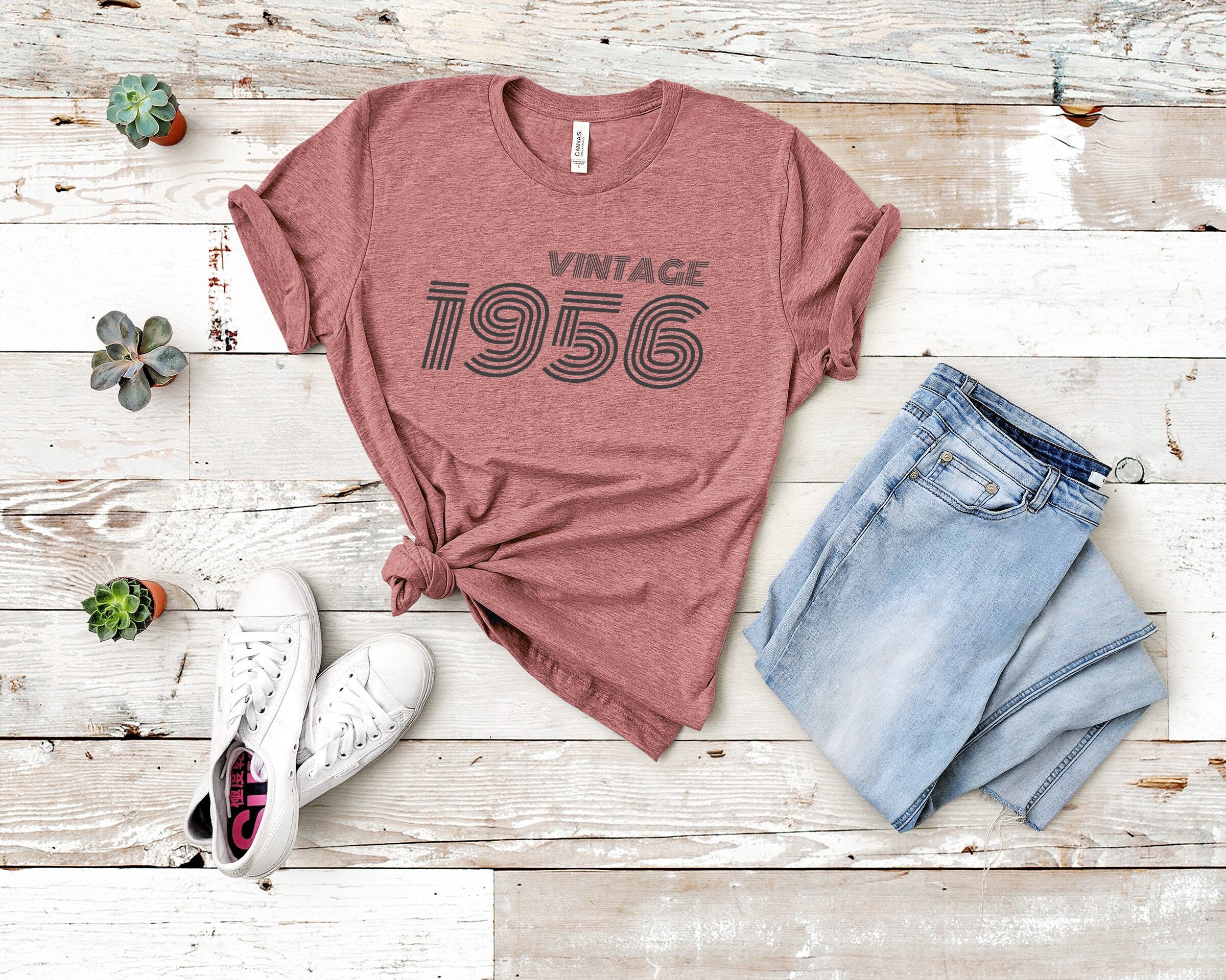 Vintage 1956 Birthday T-shirt 1956 Tshirt Retro Shirt 67 Birthday Gift ...