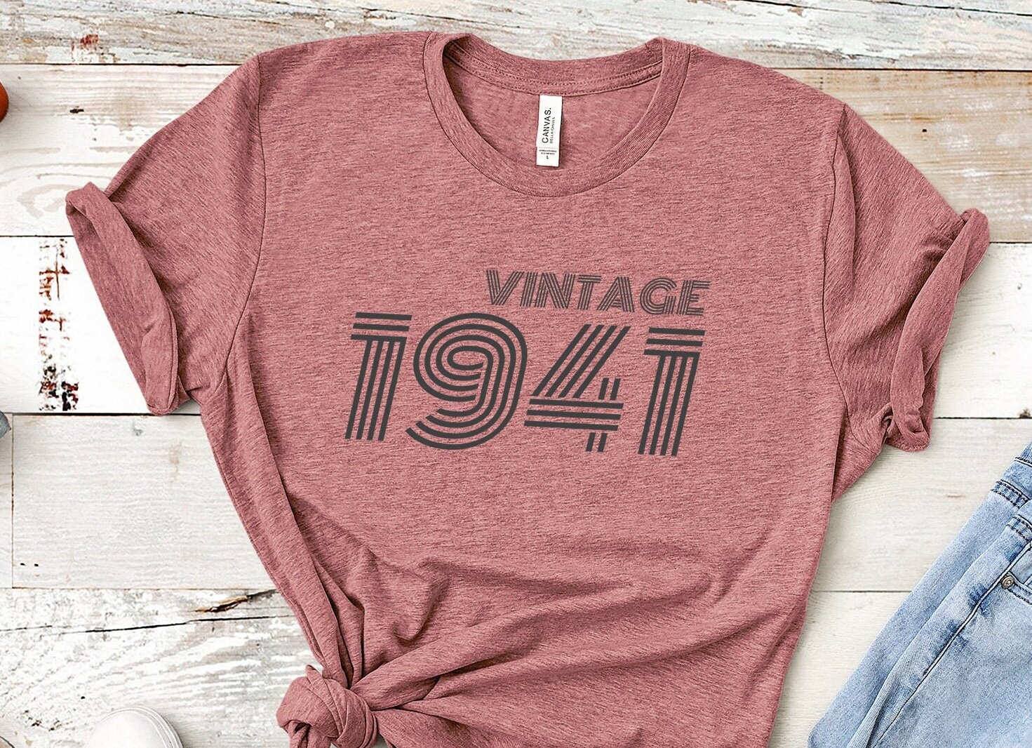 Vintage 1941 Birthday T-shirt 1941 Tshirt Retro Shirt 84 Birthday