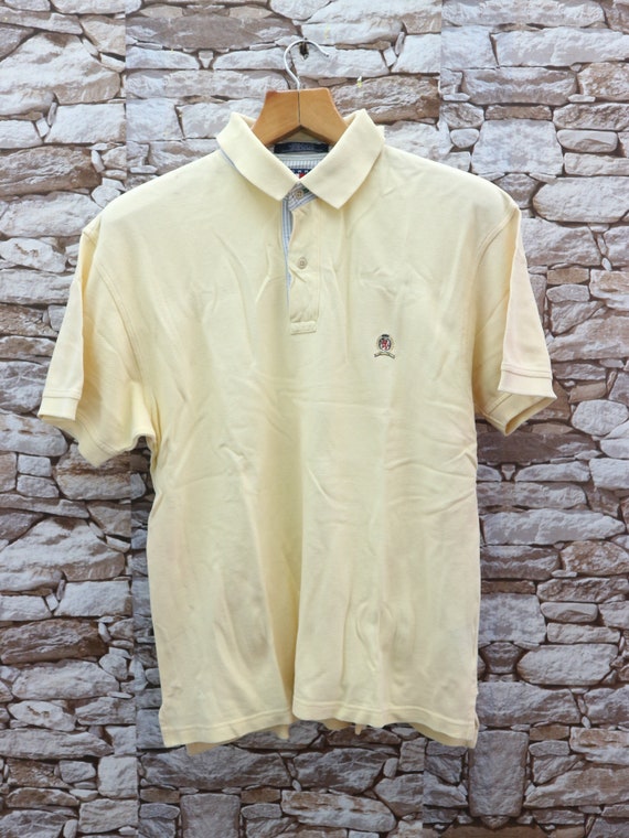 Vintage Tommy Hilfiger Collared T-Shirt Minimalist