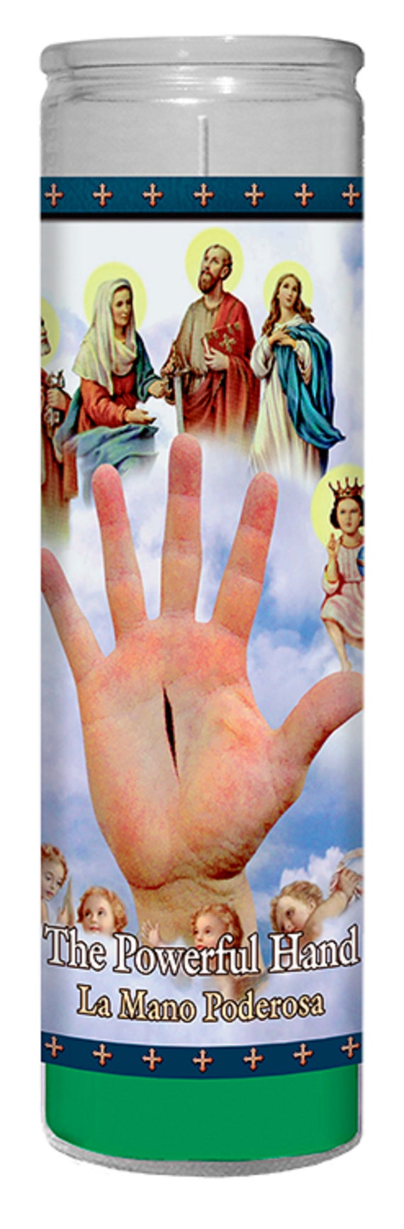 7 Day The Powerful Hand Prayer Candle Etsy