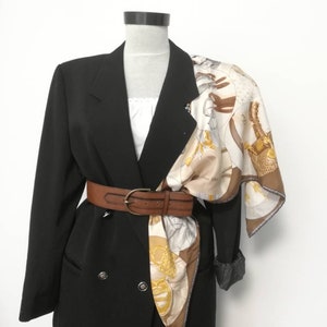 Original vintage Westbury black blazer, virgin wool blazer, vintage blazer