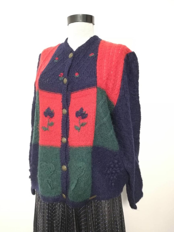 Tyrolean sweater, Giesswein cardigan, Austrian sw