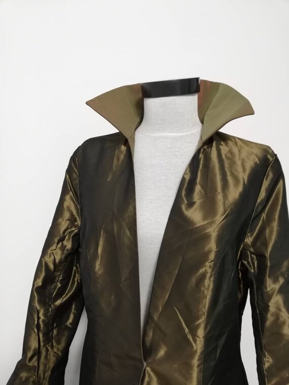 Y2K Long Denim Blazer