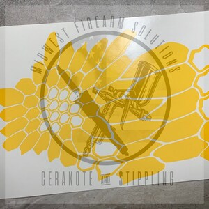 Kryptek #2 Vinyl Stencil