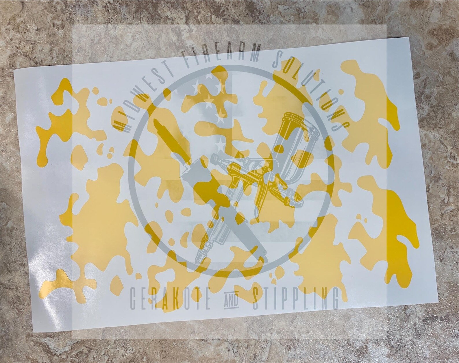 Multicam Splatter Vinyl Stencil - Etsy
