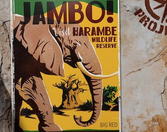 Visit Harambe Poster