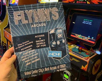 Flynn’s Arcade Flyer print