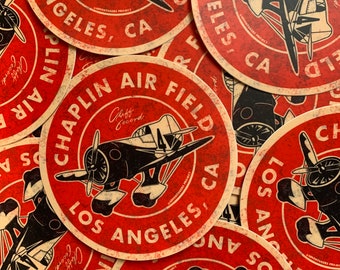Chaplin Air Field Sticker