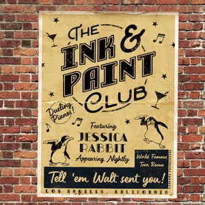 Ink&Paint Club Flyer Poster