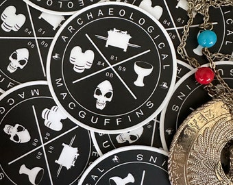 Archaeological MacGuffins Sticker