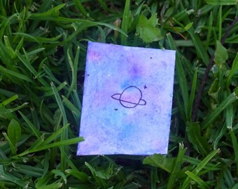 Galaxy Sticker | Watercolor Galaxy Sticker