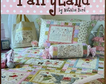 Natalie Bird Stitchery - Fairyland - Appliqué Quilting Stitching Projects - The Birdhouse Patchwork Designs