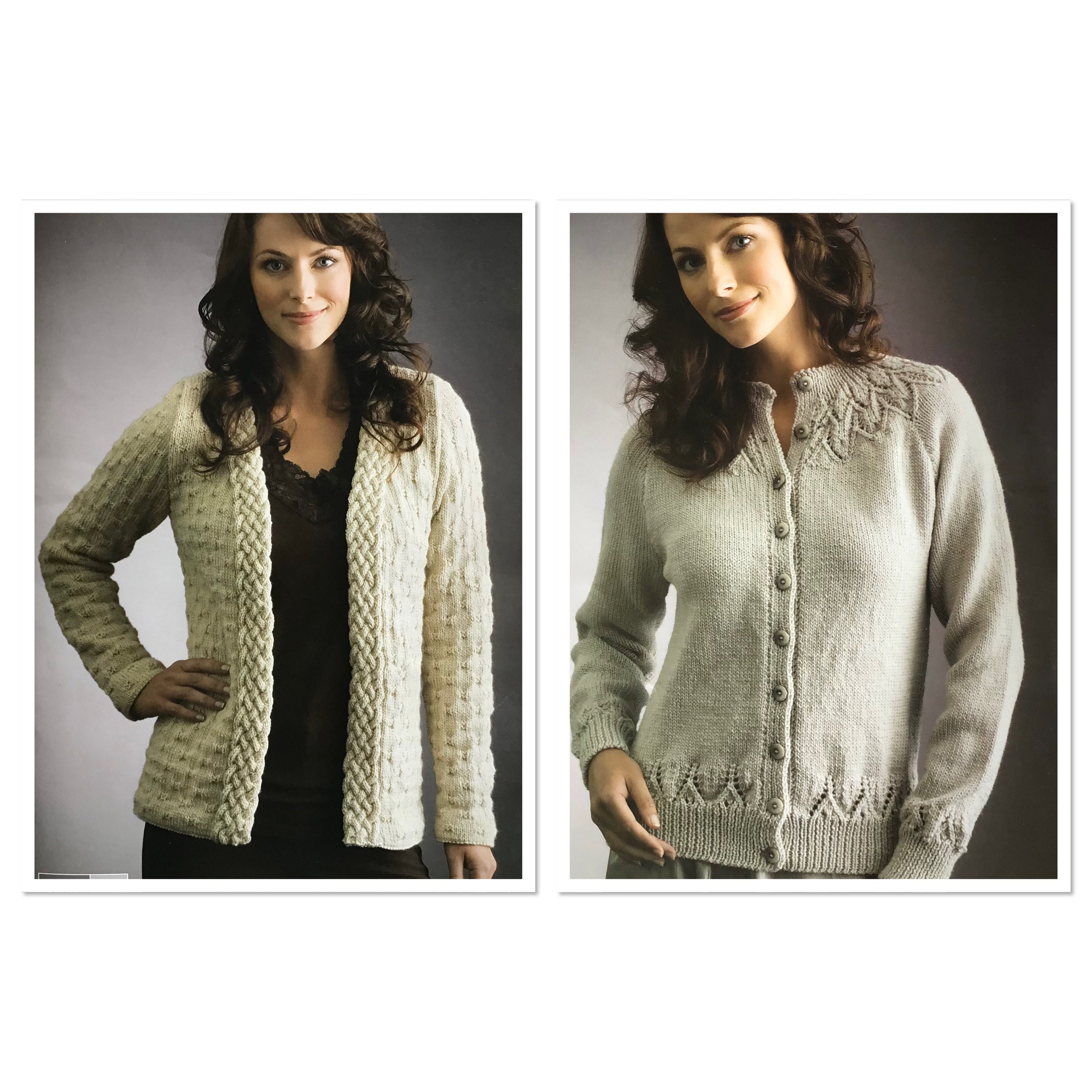 Patons Knitting Book 1256 Ladies Knits in Totem 8 Ply 21 Etsy