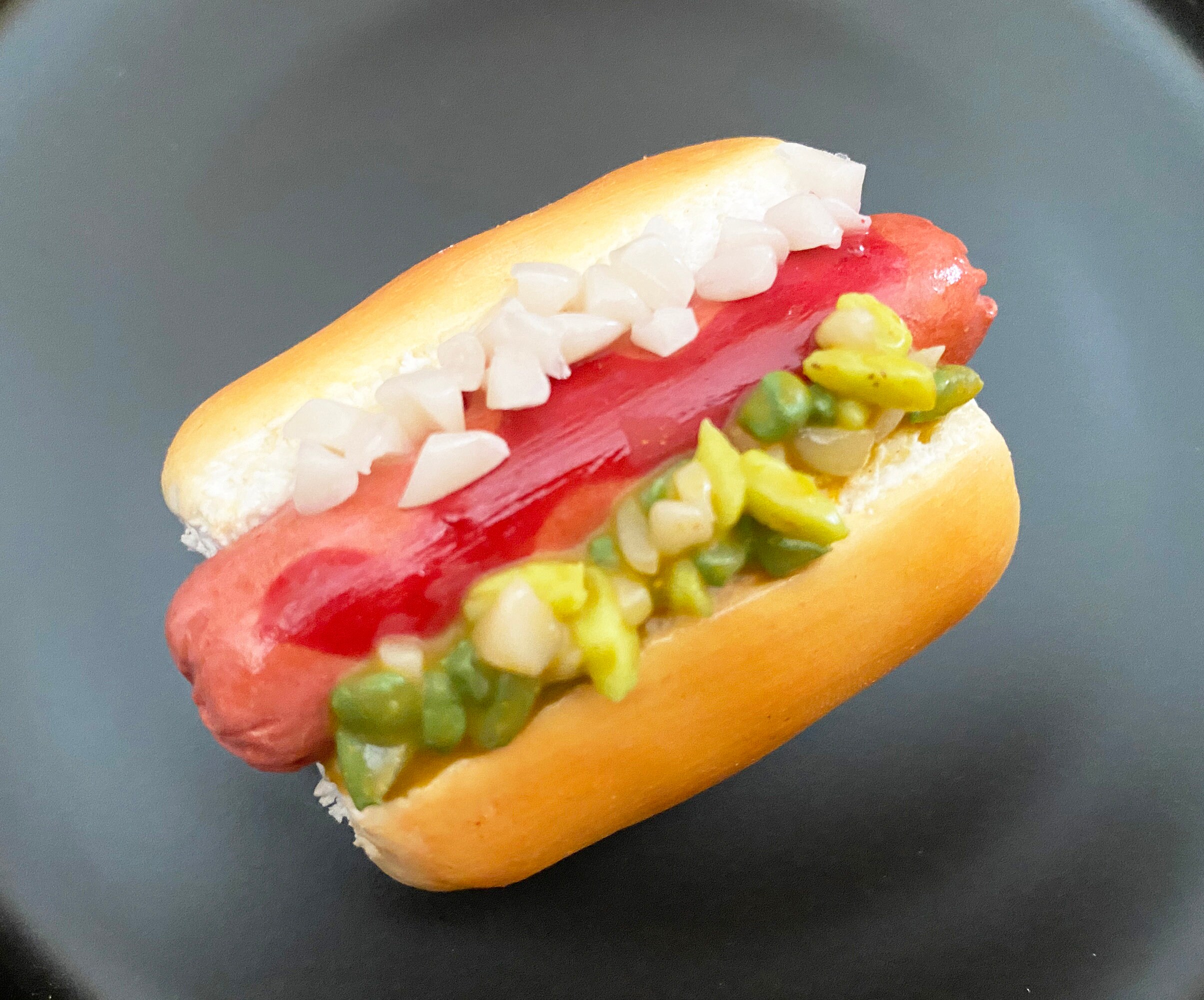 Hot Dog Sculpture Fake Hot Dog Clay Hot Dog Art Chubby Etsy