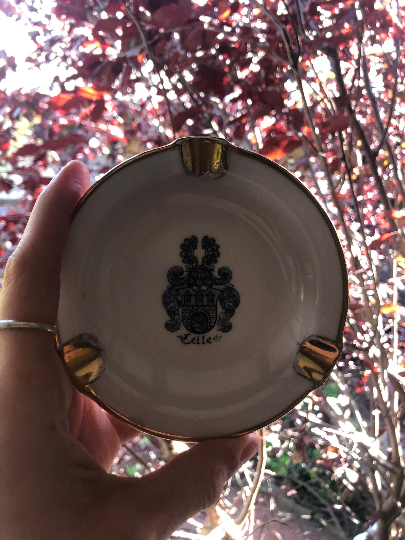 Vintage German Made Ashtray Etsy