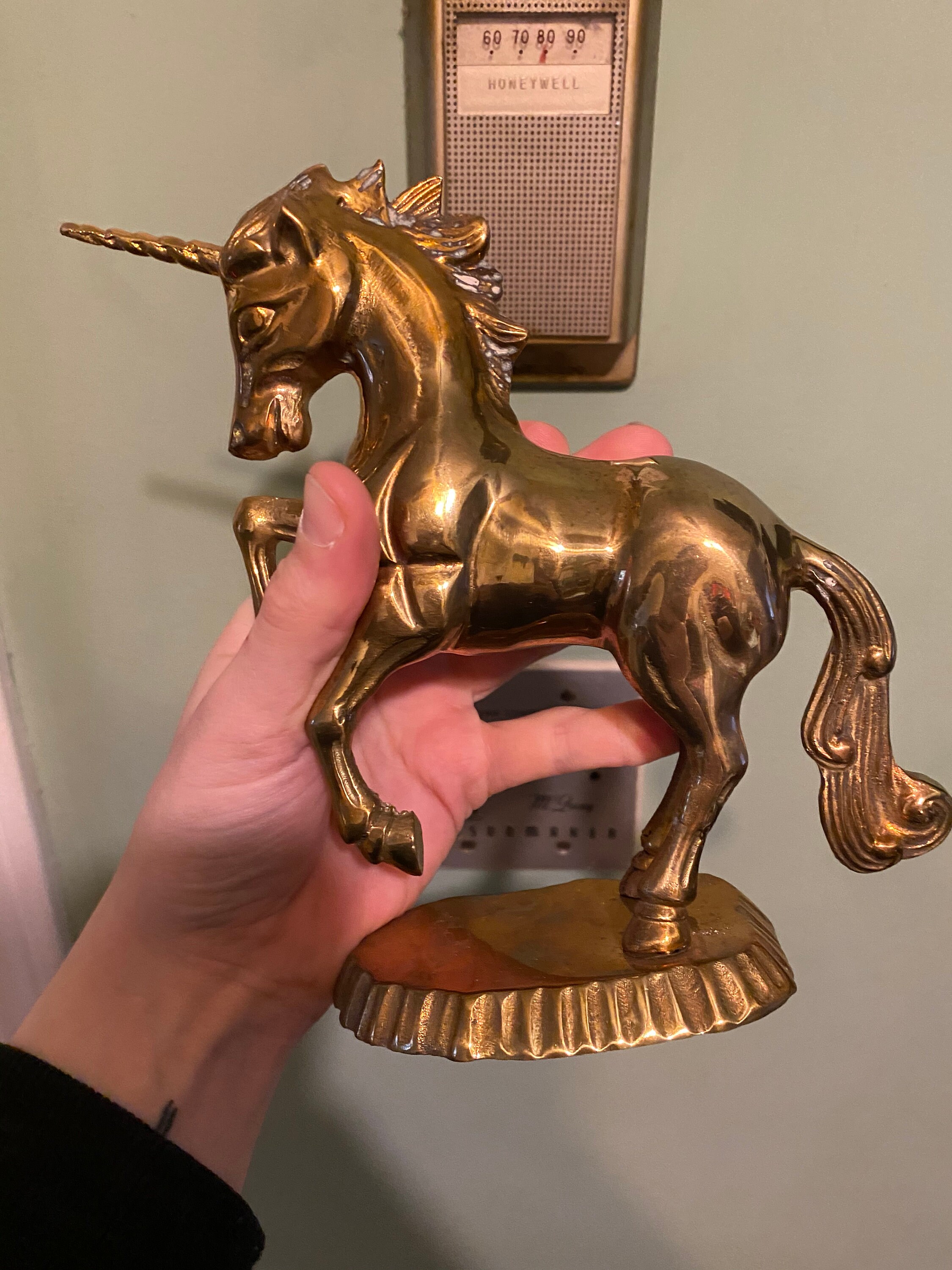 Brass Unicorn Etsy