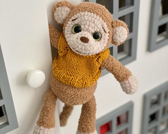 curious george gnocchi plush