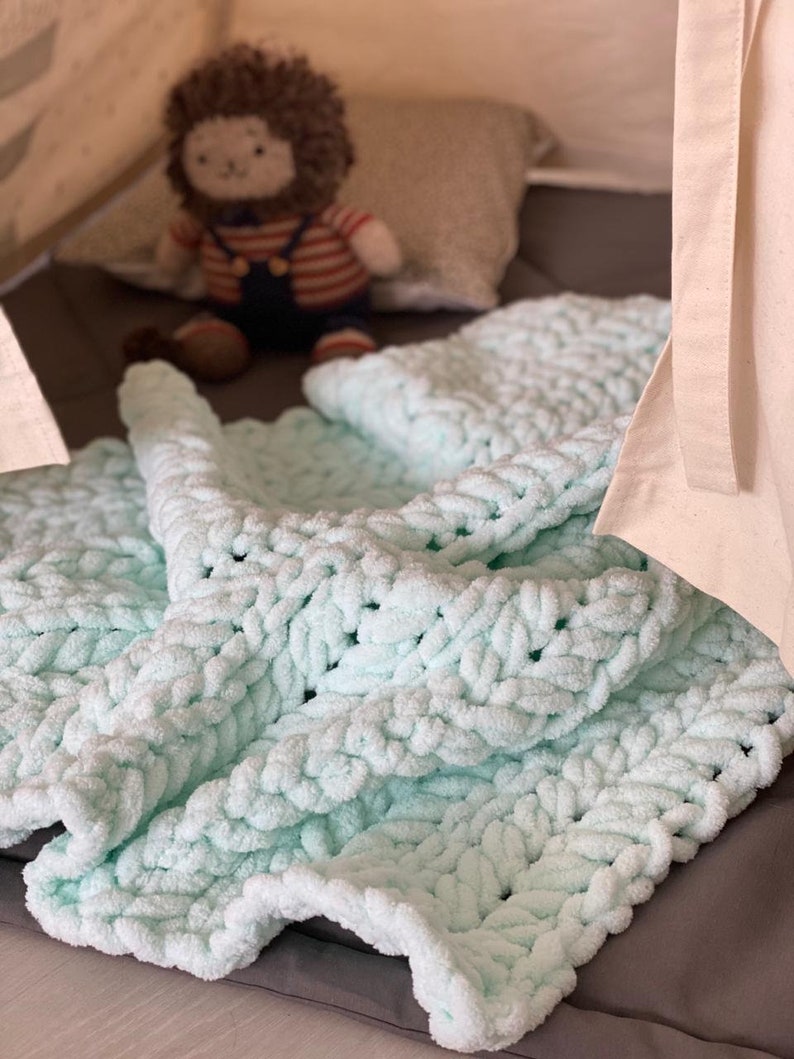 Baby Blanket Puffy Soft Girl Blanket For Baby Boy Plush Knit Etsy Baby Blanket Puffy Soft Girl Blanket For Baby Boy Plush Knit Etsy
