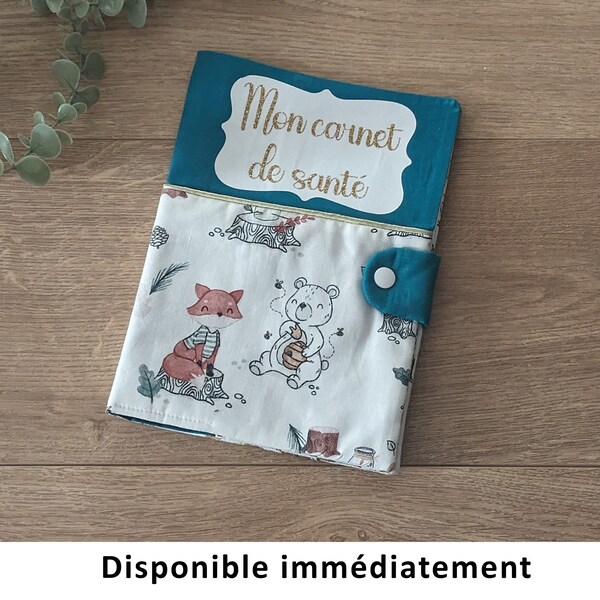 Protège carnet de santé, cadeau naissance, baby shower, cadeau bébé et enfant