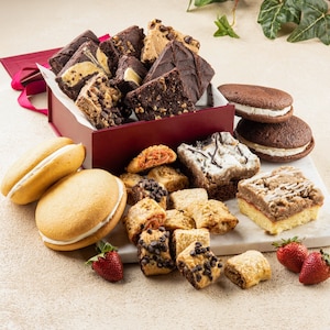 Dulcets Grand Signature Bakery Gift Basket with Fresh Baked Treats for Holidays for Him, Her, Men, Woman, Corporate Clients and coworkers