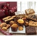 Dulcets Deluxe Food Gift Basket Holiday Birthday Men/ Women: Includes Assorted Brownies, Crumb Cakes Rugelah, and Muffins. Great gift idea! 