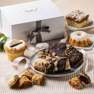 Assorted Gourmet Desserts | Luxury Dessert Box | Sympathy Gift | Mini Bundt Cake | New Home Gift | Assorted Rugelach | Gourmet Cupcake